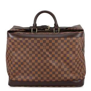 LOUIS VUITTON Authentic Brown Damier Boston Bag